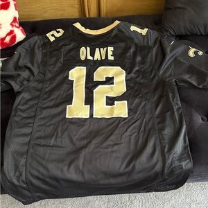 Black and Gold Football Jersey